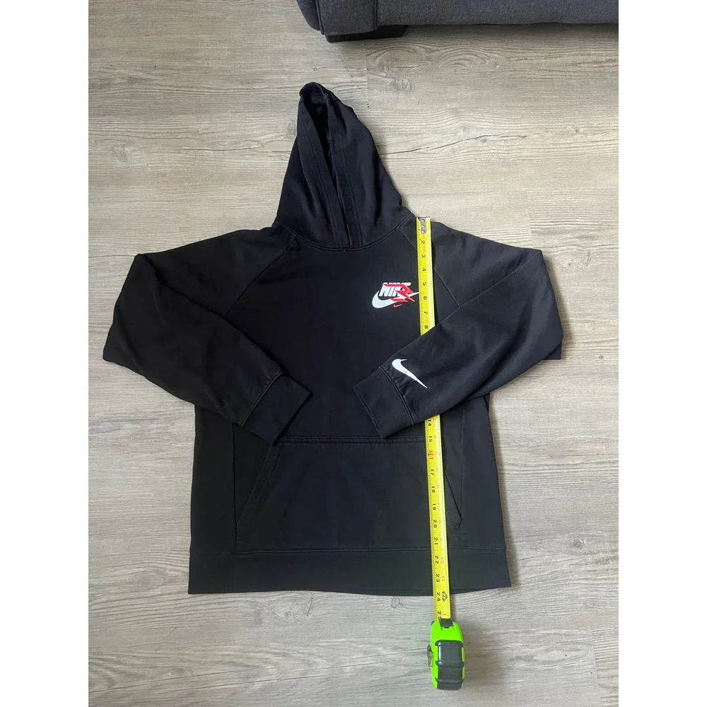 Nike 3Brand Boys Hooded Sweatshirt Black Size XL